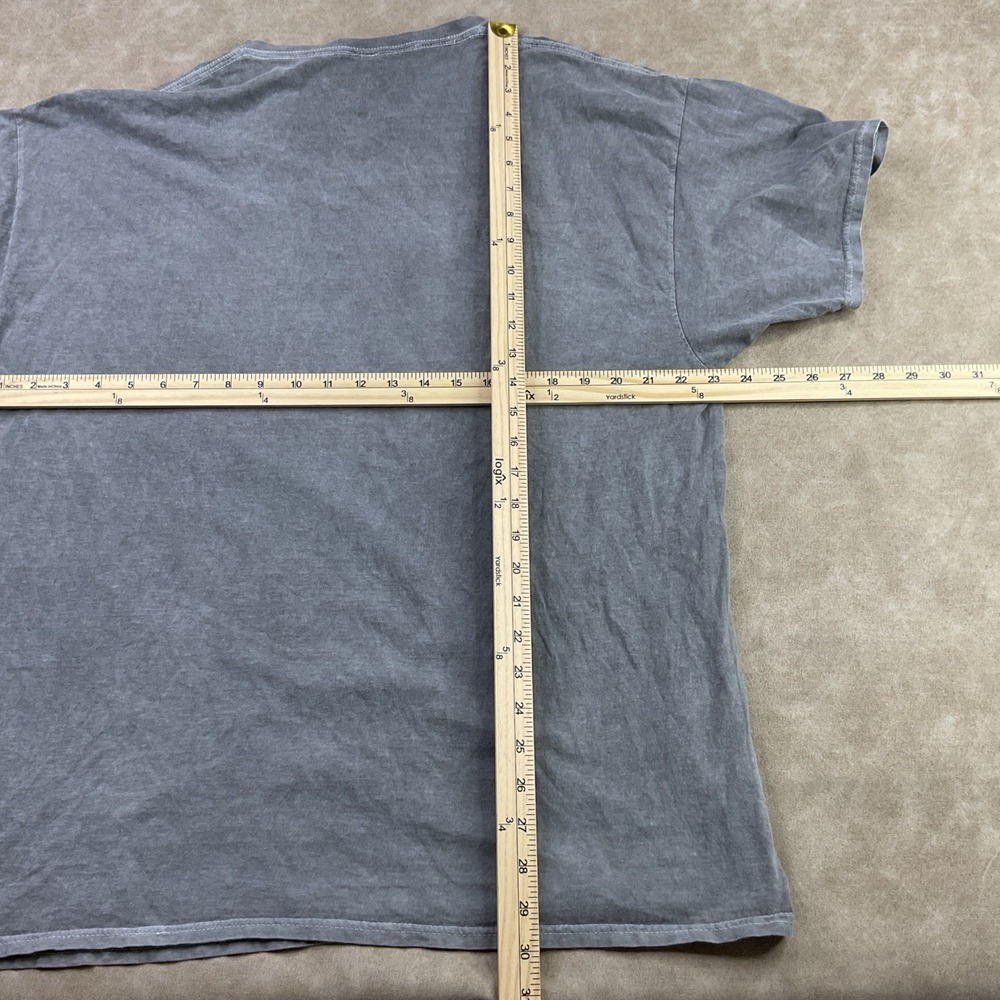 Ozzy Osbourne Beast Global Graphic T Shirt Mens L Distressed Charcoal Vintage - Picture 2 of 6